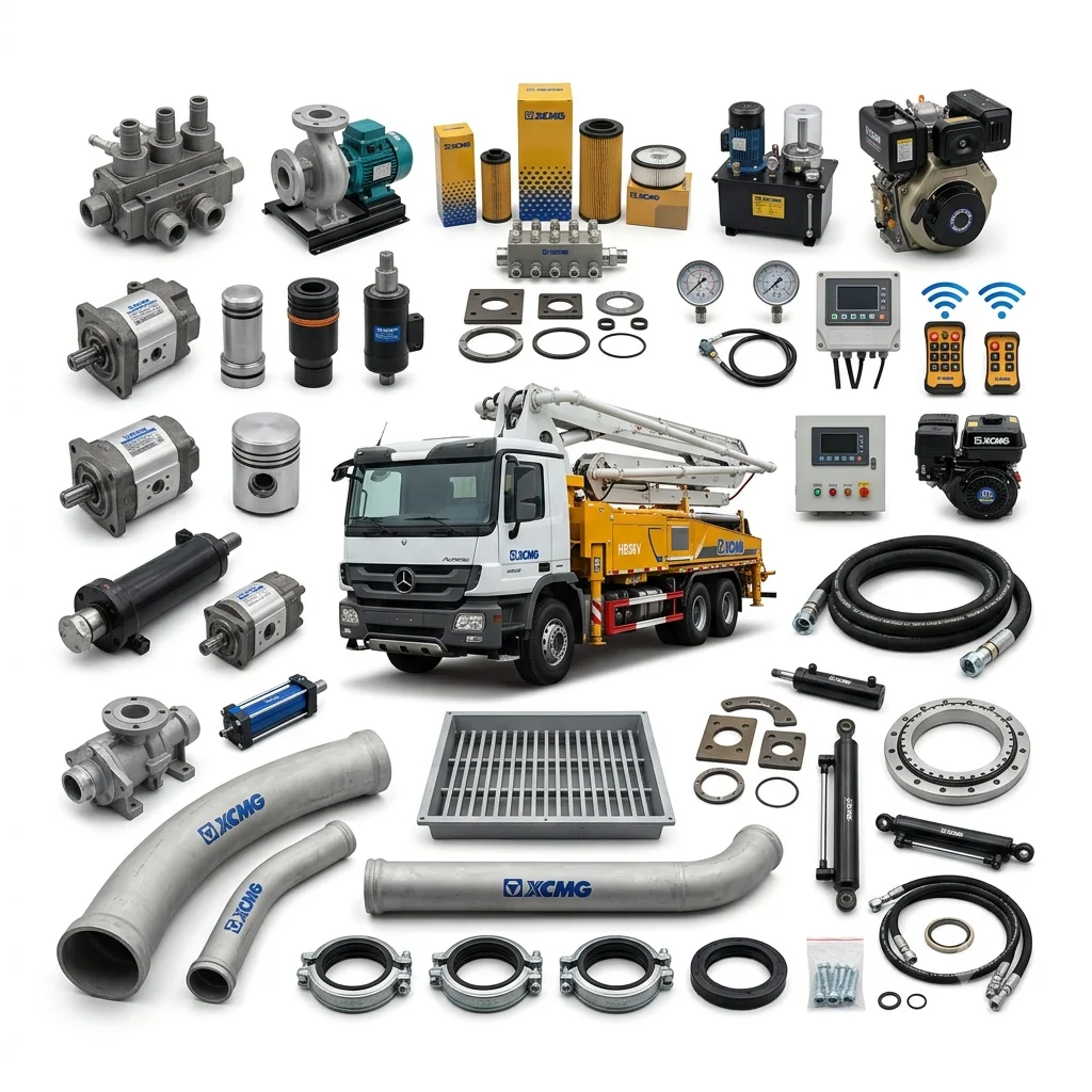 XCMG Concrete Pump Parts